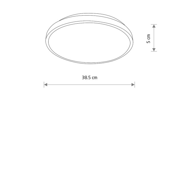 AGNES ROUND LED PRO white S 4000K 10978 Nowodvorski