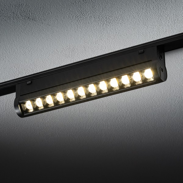 UT-LVM MINI FOCUS SWING LED 12W black 4000K 11336 Nowodvorski