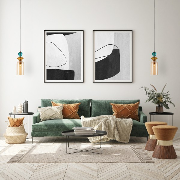 BUSCO I PND-30263-1C-BRO-AMB Italux