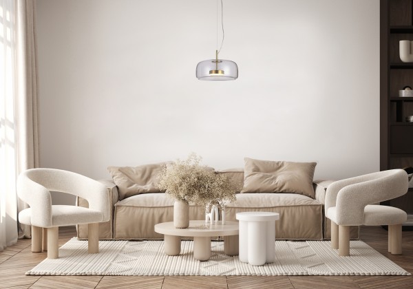 CASTE PND-17760B-BRSS-CL Italux
