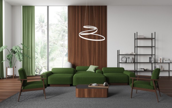 LORILA white PND-2168-M-WH Italux