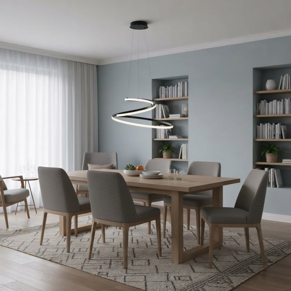 LORILA black PND-2168-M-BK Italux