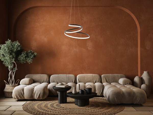 LORILA black PND-2168-M-BK Italux