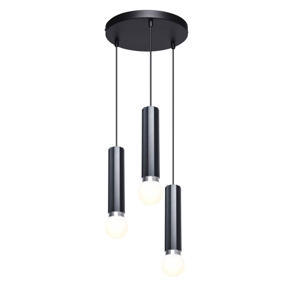 MACERA black III PND-33849-3R-BK Italux
