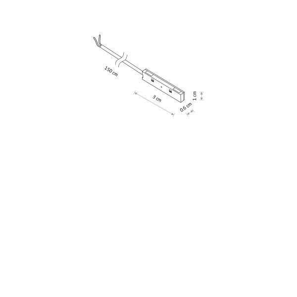 NANO-LVM OUTSIDE POWER SUPPLY CONDUCTIVE MODULE 11736 Nowodvorski