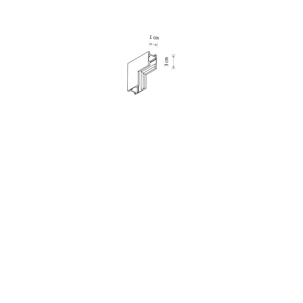 NANO-LVM INSIDE CORNER black 11728 Nowodvorski