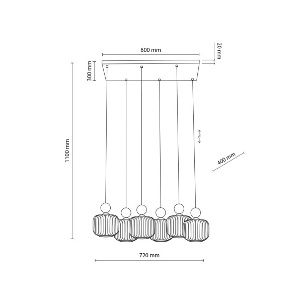 BALLO VI 11052 TK Lighting