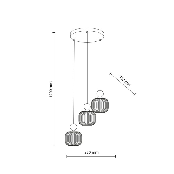 BALLO III 11050 TK Lighting