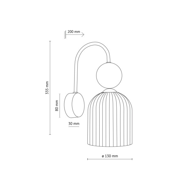 SOPHIA green-cognac 11143 TK Lighting