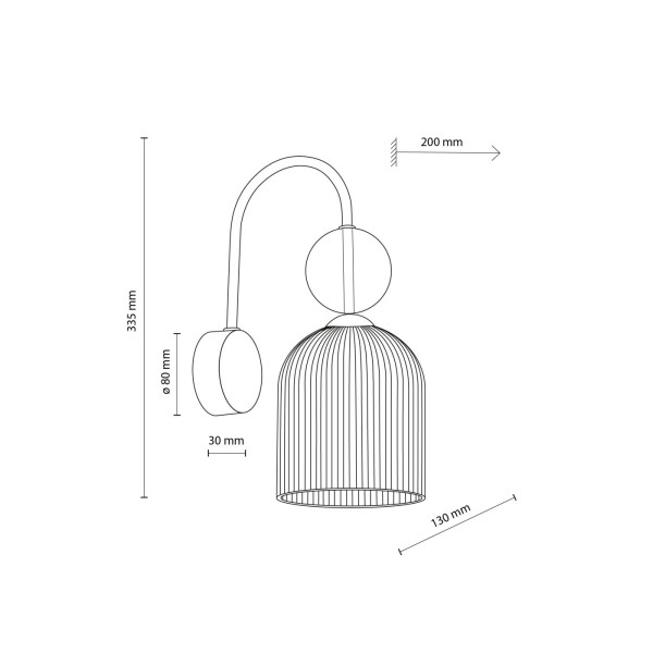 SOPHIA cognac 11140 TK Lighting