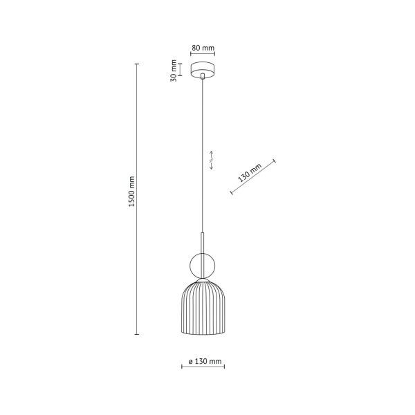 SOPHIA cognac I 11039 TK Lighting