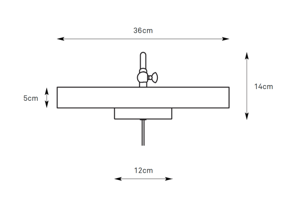 CIGLIA brass 108982 Markslojd