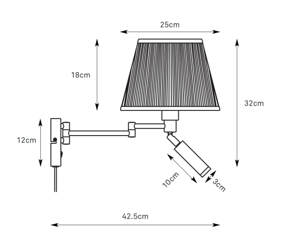 PIVOT black-white 109016 Markslojd
