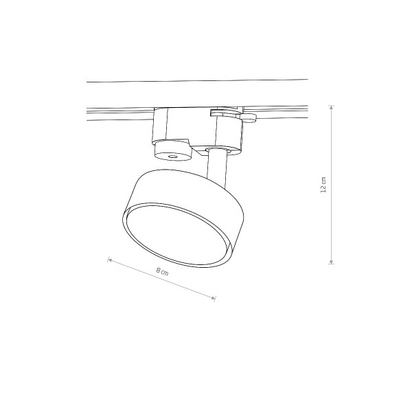 PROFILE PUCK white GX53 12374 Nowodvorski