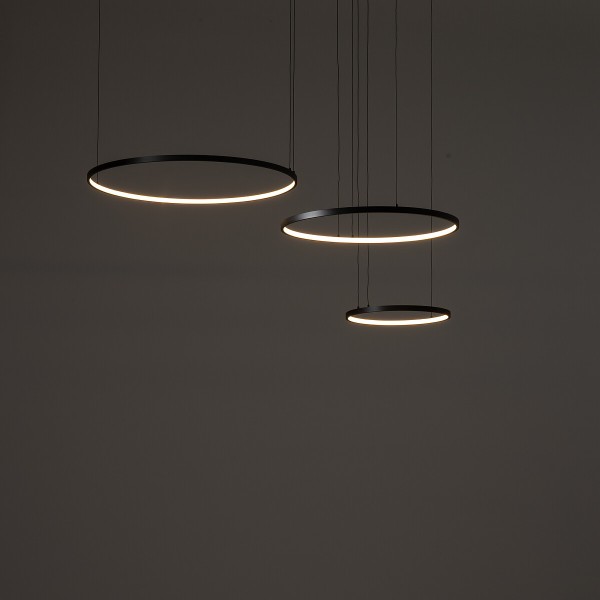 CIRCOLO POWER LED black 3000K 11648 Nowodvorski