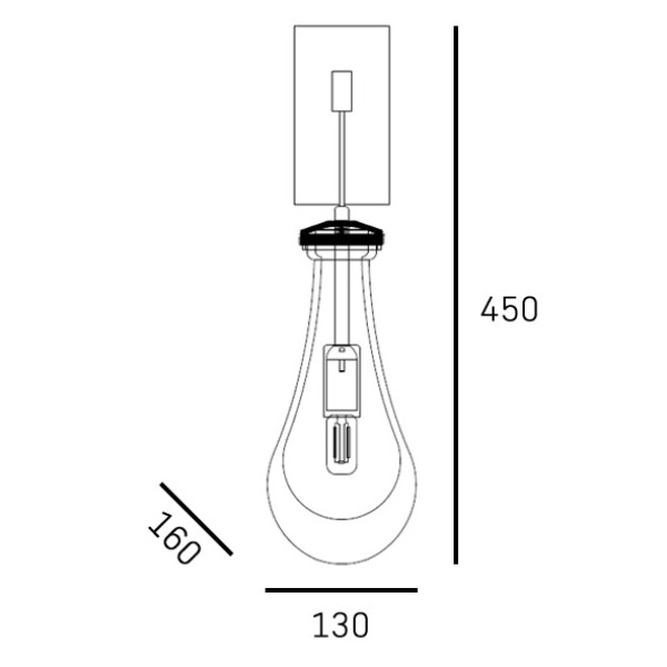 MEMPHIS W01170BR Cosmo Light