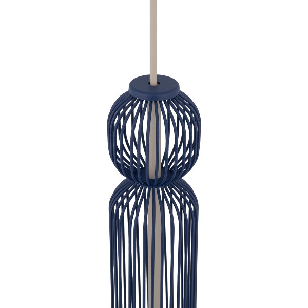 CAMELEON SINGLES navy blue-beige A 12211 Nowodvorski