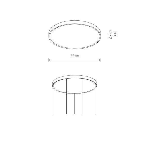 CAMELEON CANOPY H beige 12070 Nowodvorski