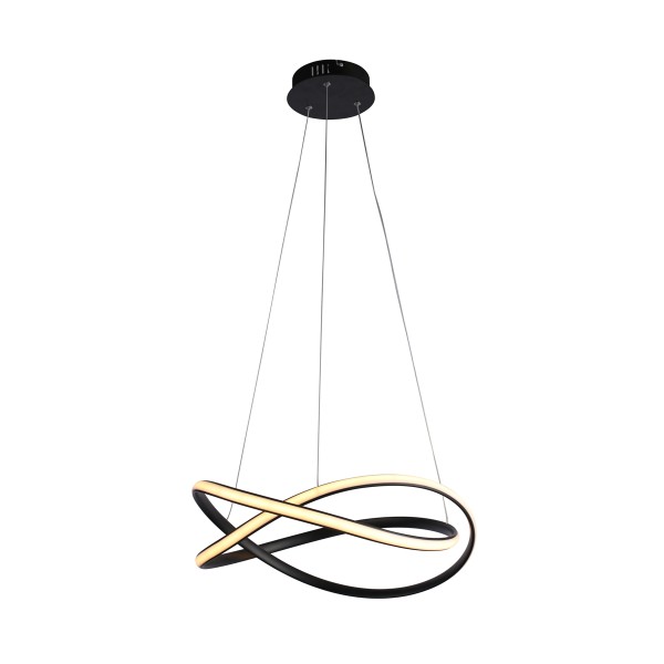 RUMIO black PND-23917-BK Italux