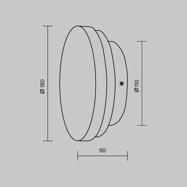 BASIC TEXTURE MOD461WL-L5BK Maytoni
