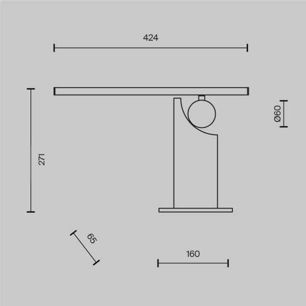MONUMENTO MOD467TL-L9B3K Maytoni