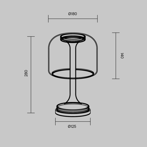 SPIRITO MOD286TL-L8B3K Maytoni
