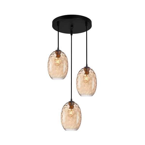 NOVALA III PND-3031-3A-BRO-AMB Italux