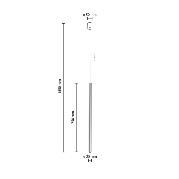 FERRO brown 750 I 11426 TK Lighting