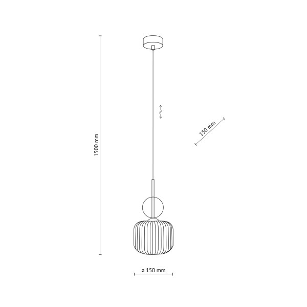 SOPHIA cognac I 11589 TK Lighting