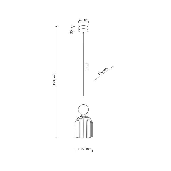 SOPHIA cognac I 11020 TK Lighting