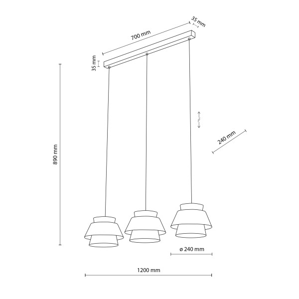 KALUM III 11810 TK Lighting