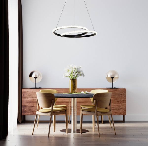 ZALTO black CCT PND-12436-BK Italux