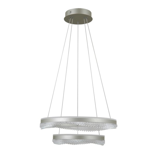 MORTE silver CCT PND-34535-2L-SILV Italux