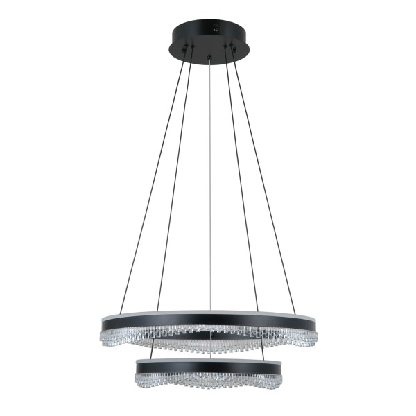 MORTE black CCT PND-34535-2L-BK Italux