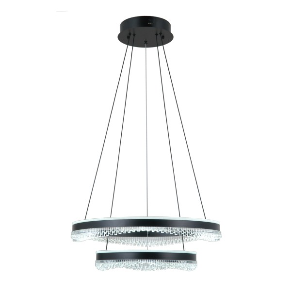 MORTE black CCT PND-34535-2L-BK Italux