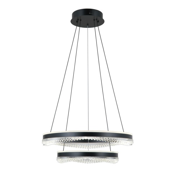 MORTE black CCT PND-34535-2L-BK Italux