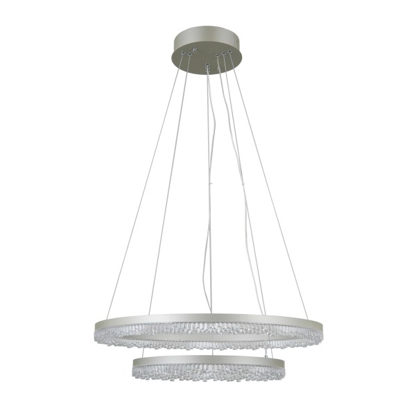 BARLO silver CCT PND-34526-2L-SILV Italux