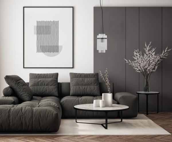 BONTE black I PND-40929-1A-BK Italux