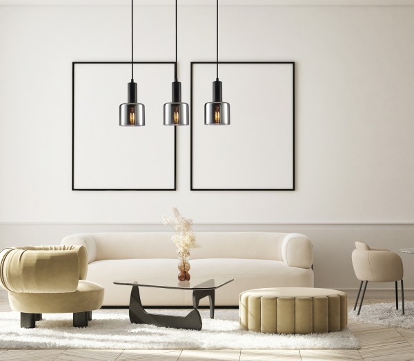 SANTIA III PND-65342-3-BK+SG Italux