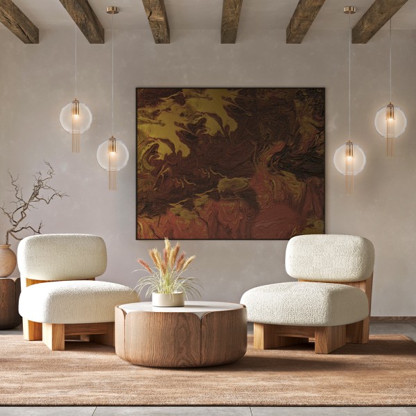 FLUSSO P095PL-01BZ Maytoni