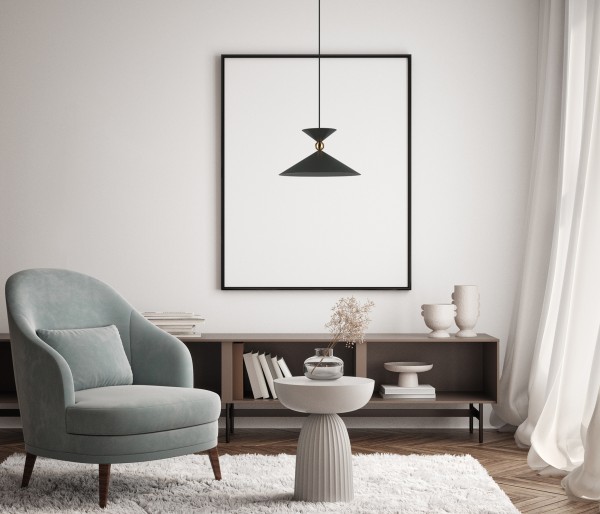 QUELTO I graphite PND-84432-1-GR Italux