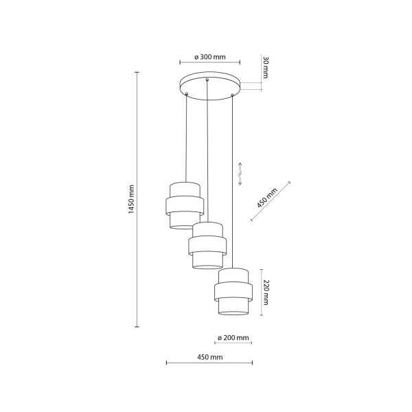 CALISTO juta III 6098 TK Lighting