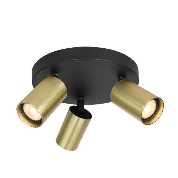 NESTO black-brass III SPL-23436-3R-BK-BRSS Italux