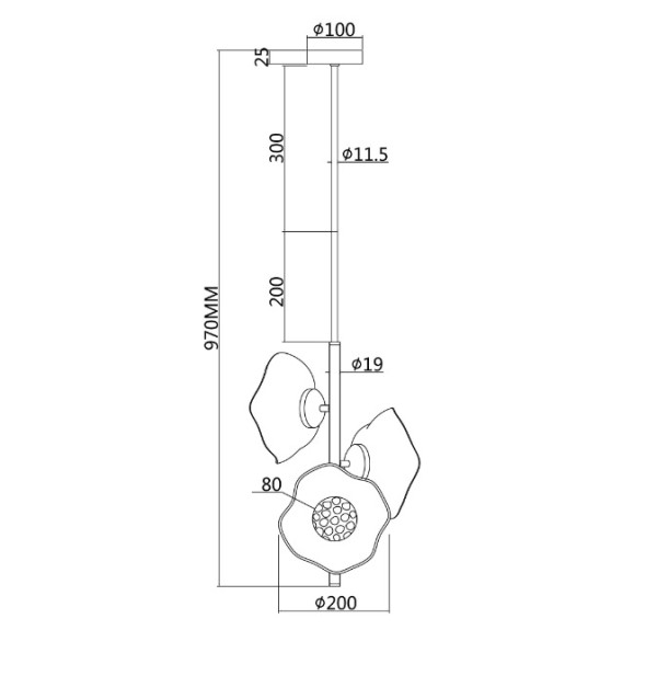 MIRACLE MOD207PL-03BS Maytoni