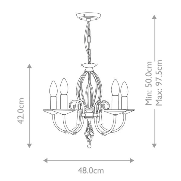 AEGEAN aged brass AG5-AGED-BRASS Elstead