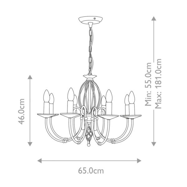 AEGEAN aged brass AG8-AGED-BRASS Elstead