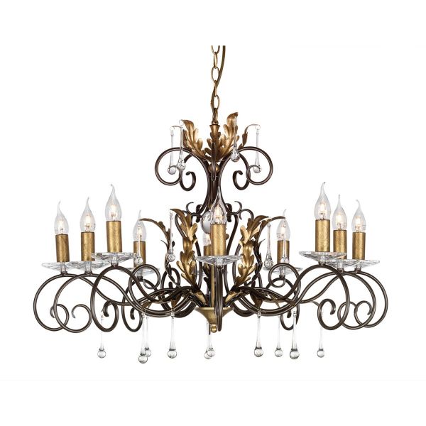 AMARILLI bronze and gold AML10-BRONZE Elstead