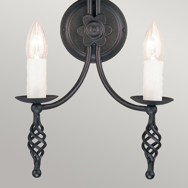 BELFRY black BY2-BLACK Elstead