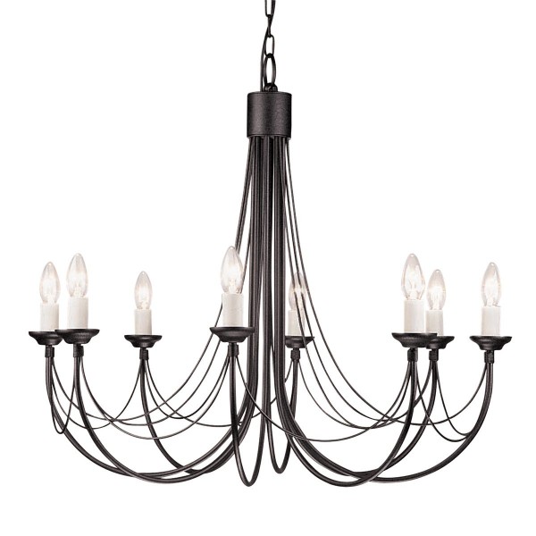CARISBROOKE black CB8-BLACK Elstead