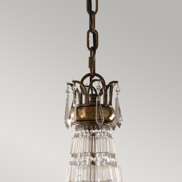 BELLINI oxidised-british bronze FE-BELLINI6 Feiss